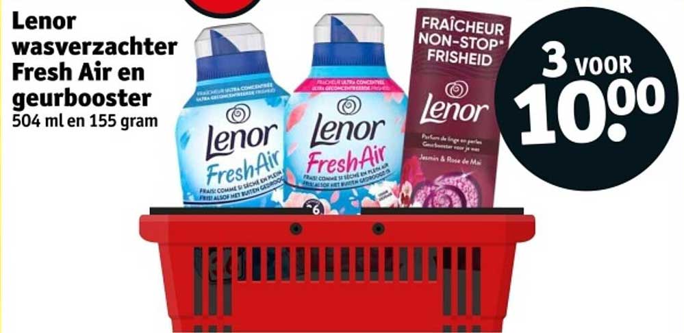 Lenor wasverzachter Fresh Air en geurboster
