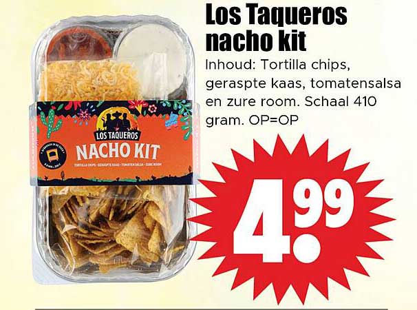 Los Taqueros nacho kit