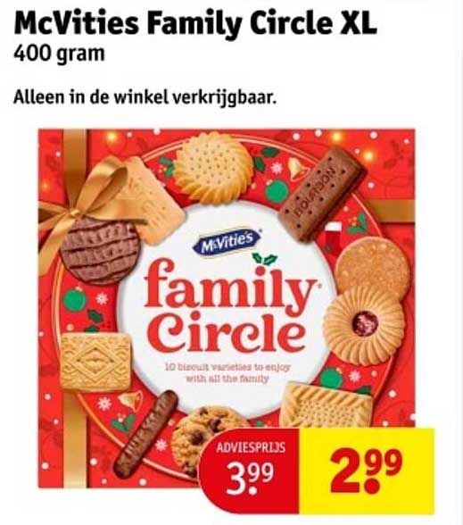 McVities Family Circle XL