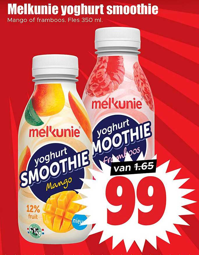 Melkunie yoghurt smoothie