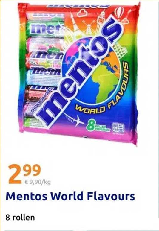 Mentos World Flavours
