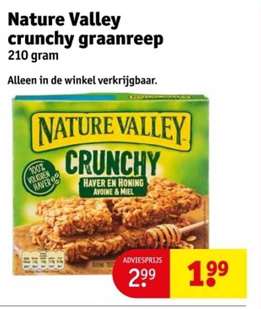 Nature Valley crunchy graanreep