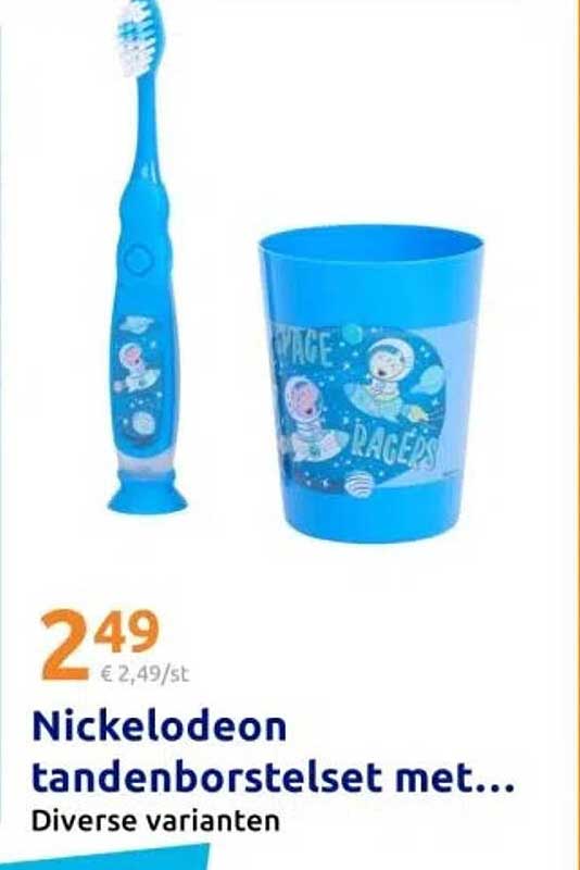 Nickelodeon tandenborstelset met... Diverse varianten
