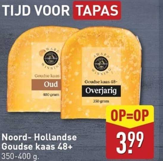 Noord-Hollandse Goudse kaas 48+