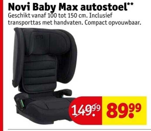 Novi Baby Max autostoel**