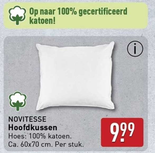 NOVITESSE Hoofdkussen