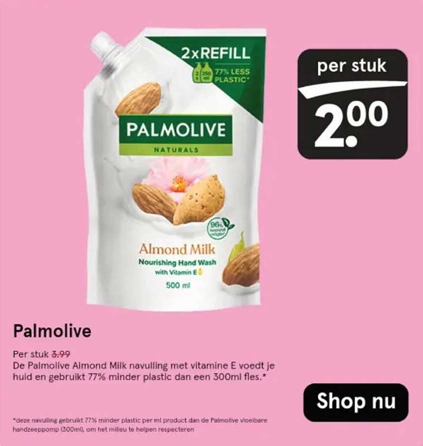 Palmolive Almond Milk navulling