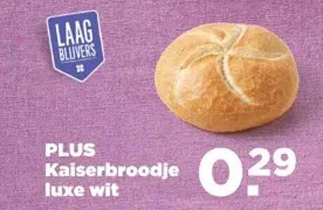 PLUS Kaiserbroodje luxe wit