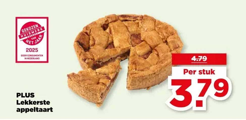 PLUS Lekkerste appeltaart