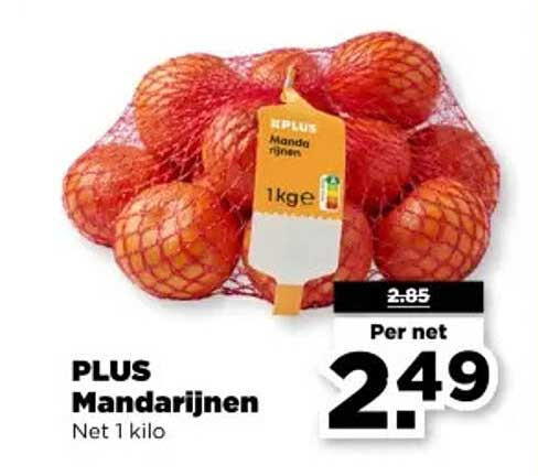 PLUS Mandarijnen Net 1 kilo