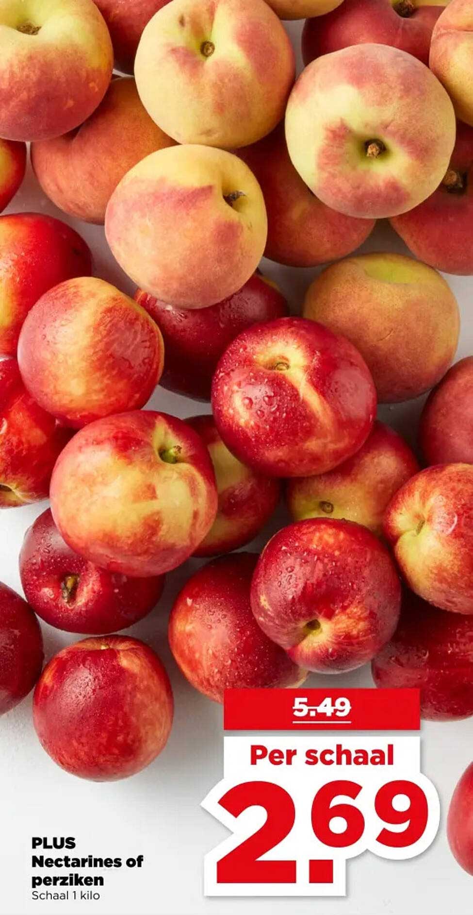 PLUS Nectarines of perziken