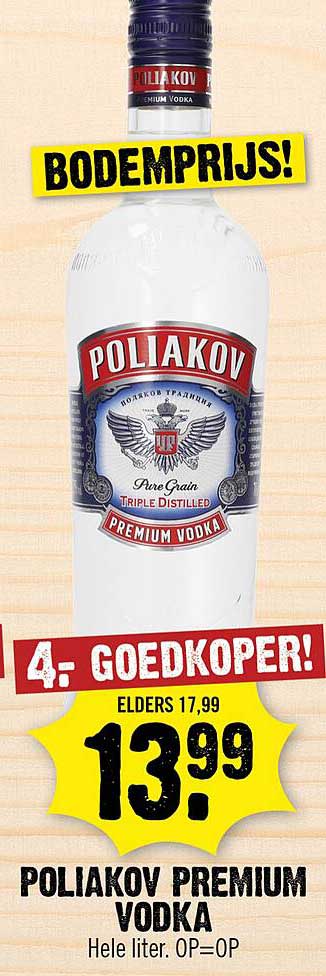 POLIAKOV PREMIUM VODKA