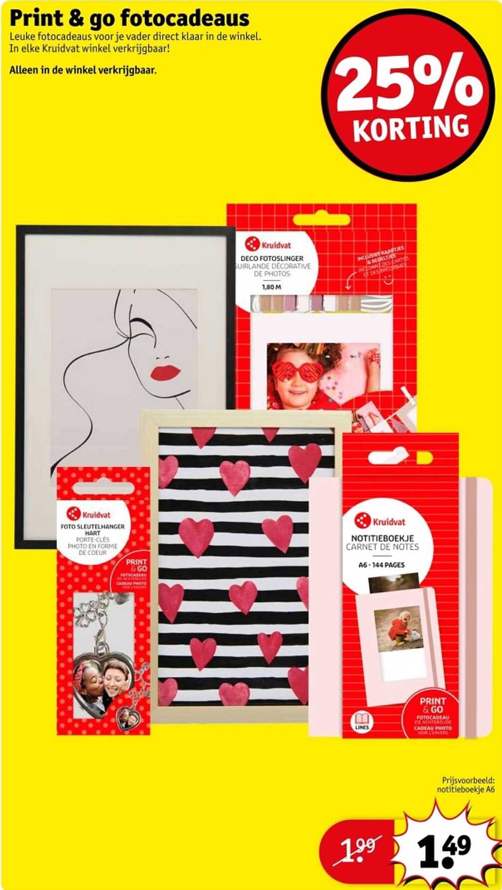 Print & go fotocadeaus