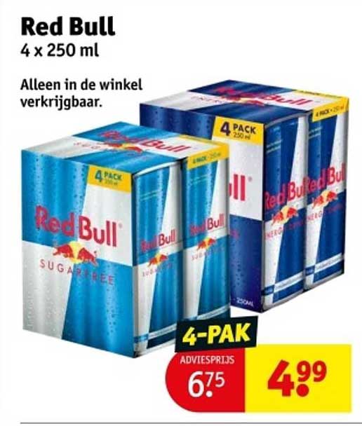 Red Bull 4 x 250 ml
