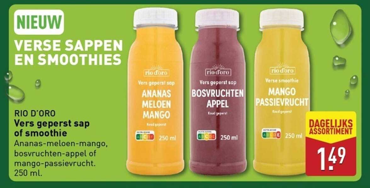 RIO D'ORO Vers geperst sap of smoothie