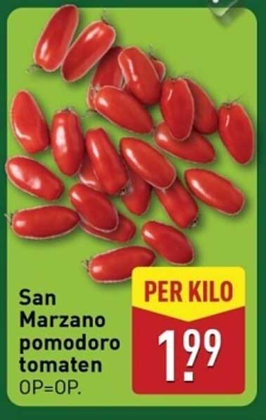 San Marzano pomodoro tomaten