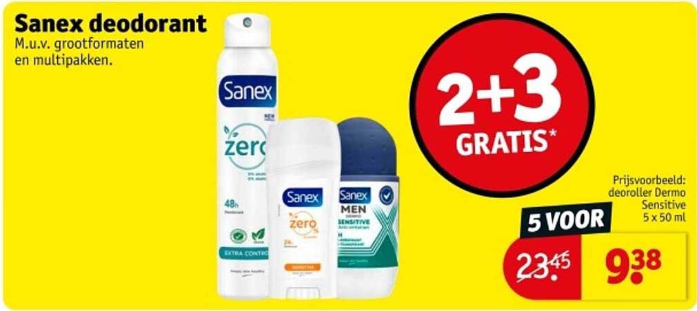 Sanex deodorant