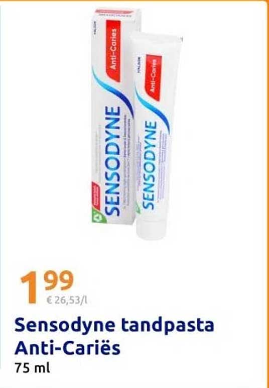 Sensodyne tandpasta Anti-Cariës 75 ml