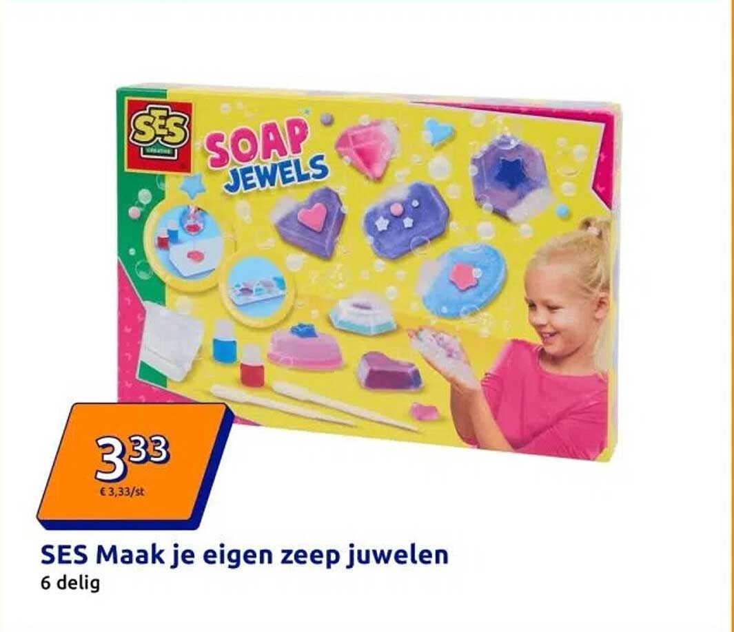 SES Maak je eigen zeep juwelen