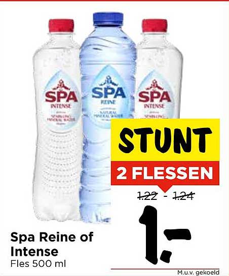 Spa Reine of Intense Fles 500 ml
