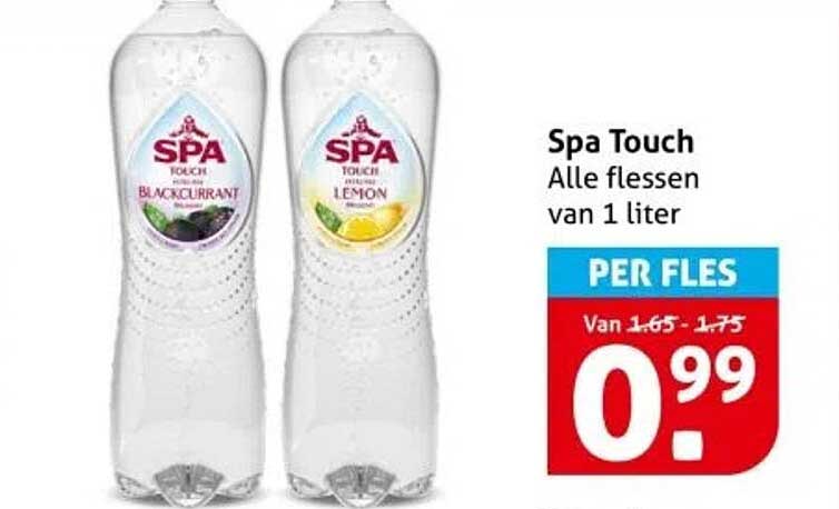 Spa Touch Alle flessen van 1 liter
