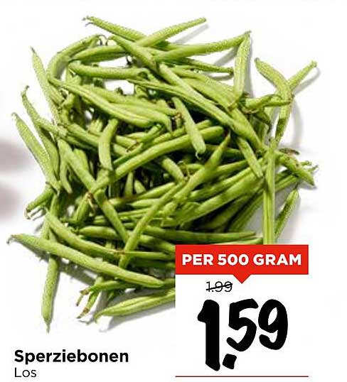Sperziebonen Los