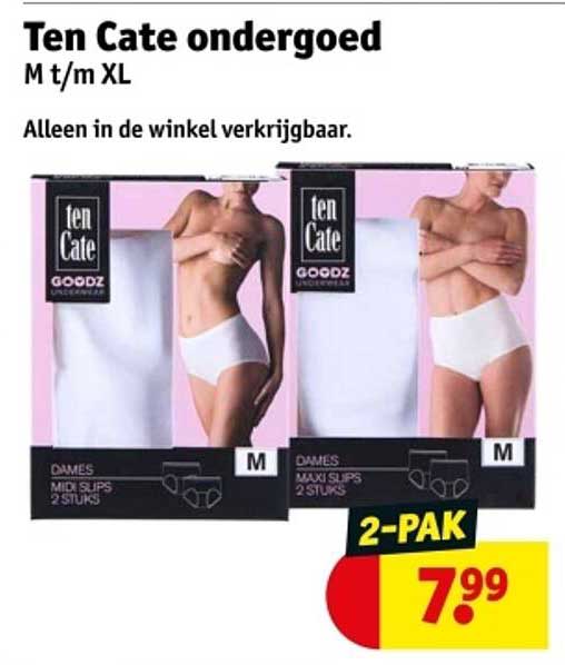 Ten Cate ondergoed M t/m XL
