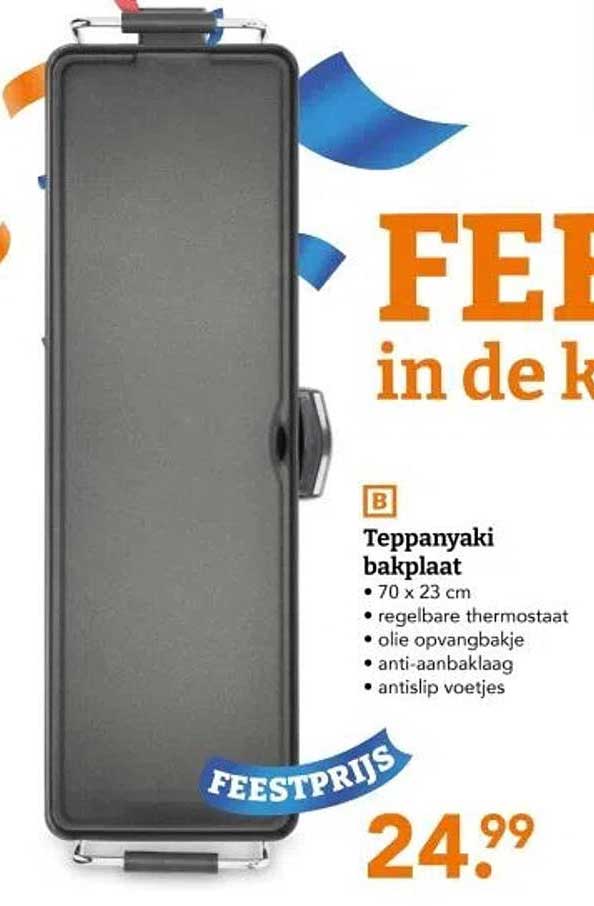 Teppanyaki bakplaat