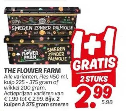 THE FLOWER FARM 1+1 GRATIS