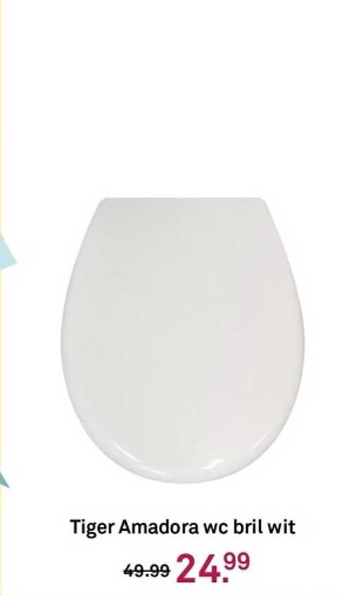 Tiger Amadora wc bril wit