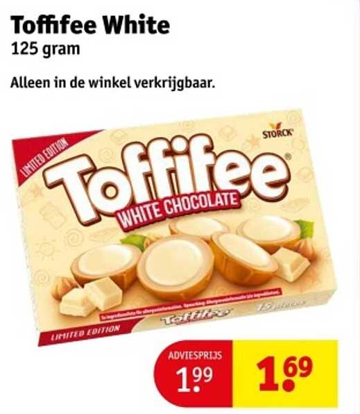 Toffifee White 125 gram