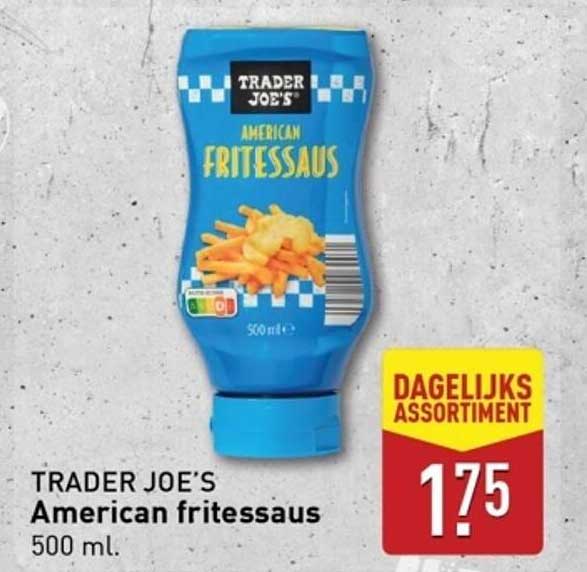 TRADER JOE'S American fritesaus 500 ml.