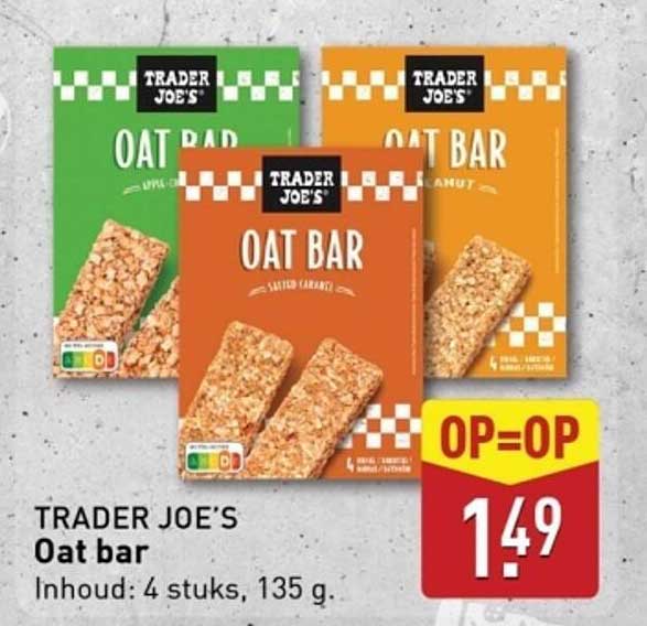 TRADER JOE'S Oat bar