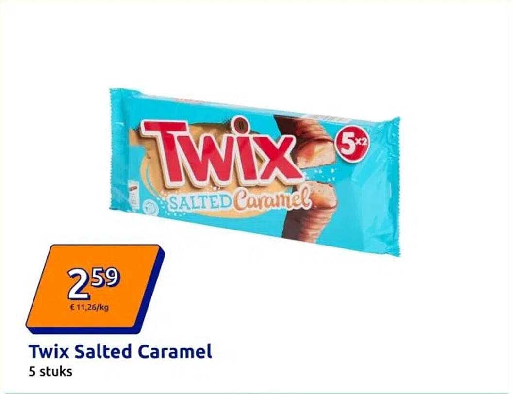 Twix Salted Caramel 5 stuks