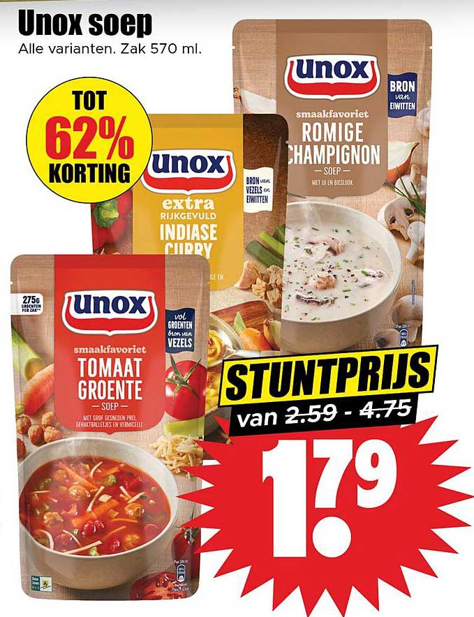 Unox soep