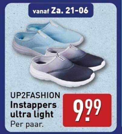 UP2FASHION Instappers ultra light
