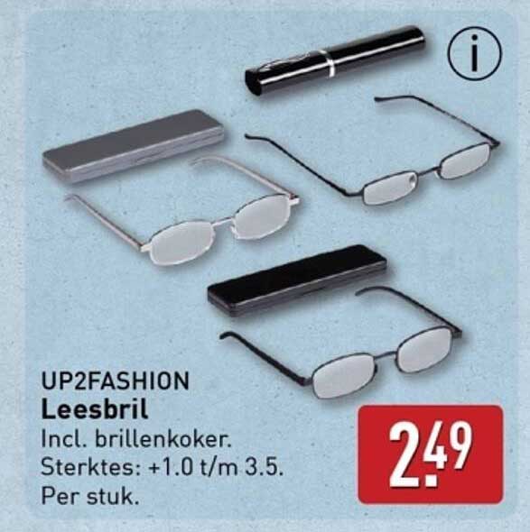 UP2FASHION Leesbril