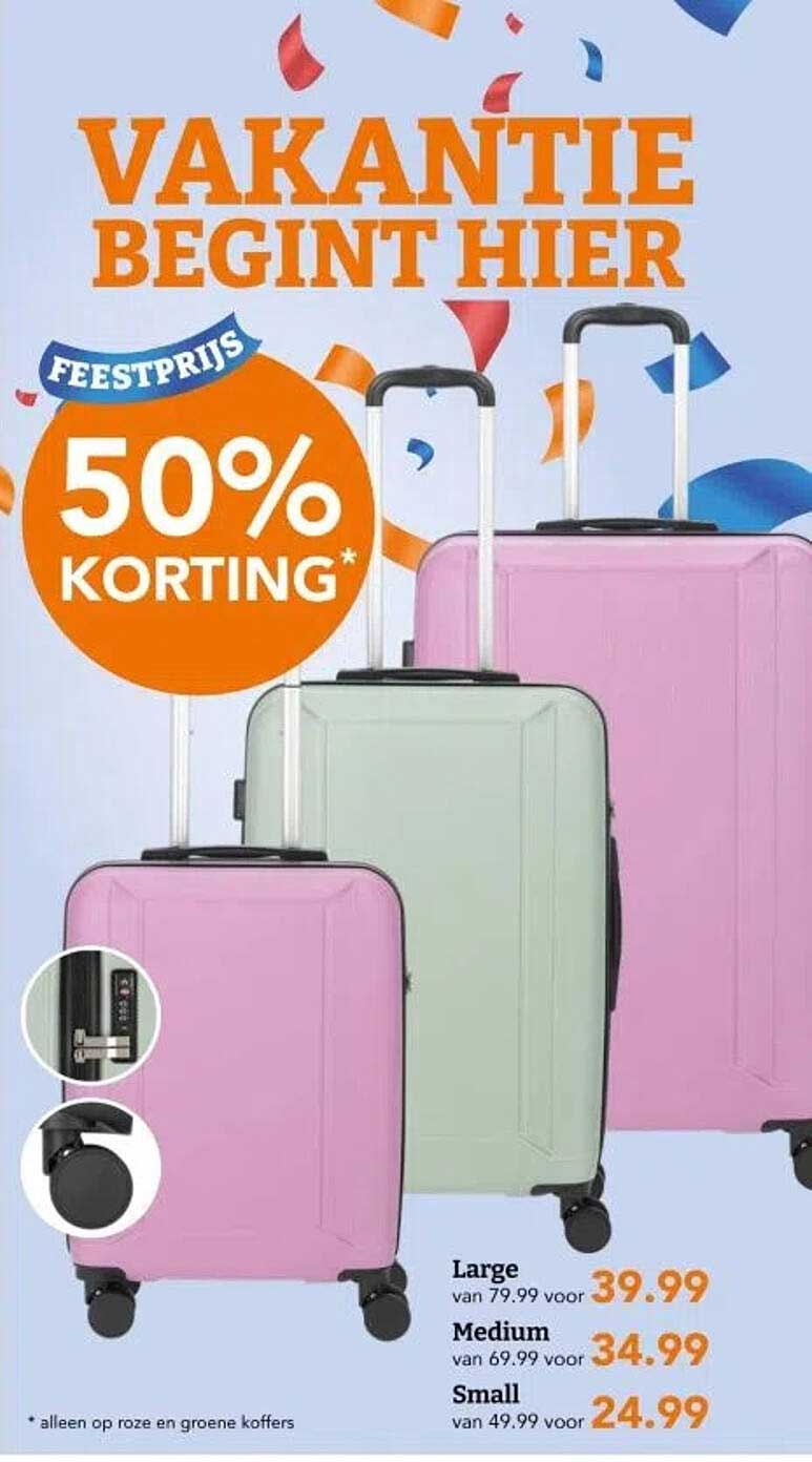 Vakantie begint hier - 50% korting!