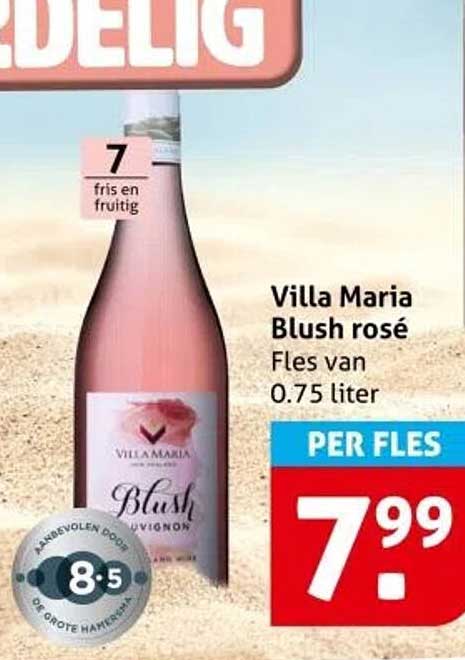 Villa Maria Blush rosé Fles van 0.75 liter