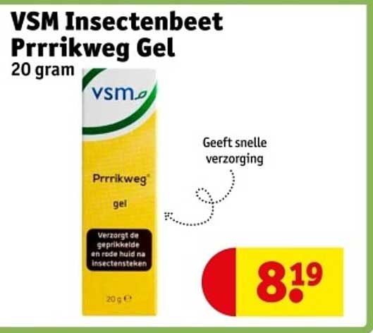 VSM Insectenbeet Prrrikweg Gel 20 gram