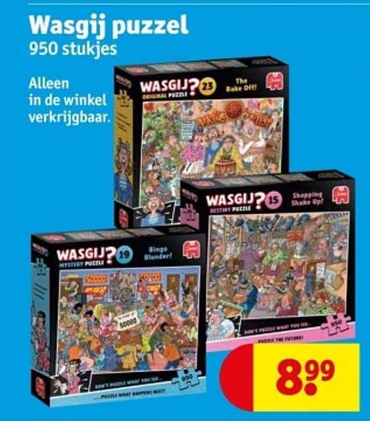 Wasgij puzzel 950 stukjes