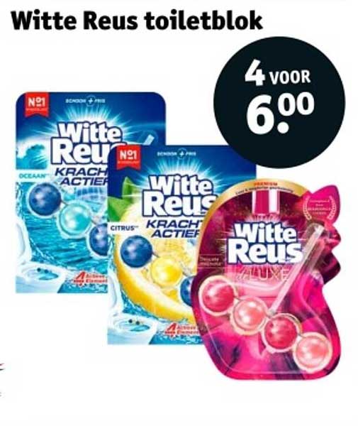 Witte Reus toiletblok