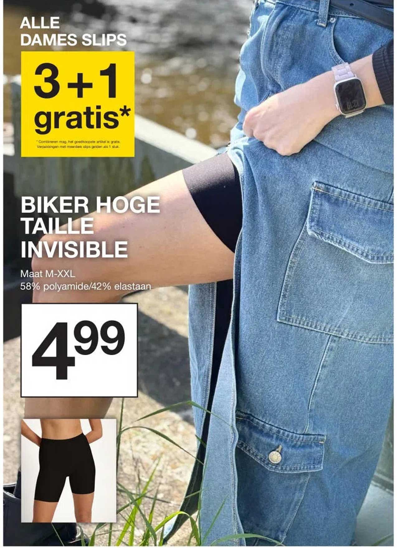 ALLE DAMES SLIPS 3+1 gratis*