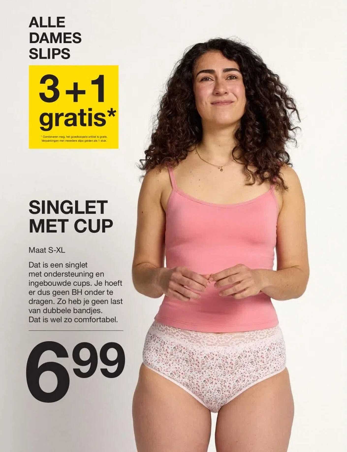 ALLE DAMES SLIPS 3+1 gratis*