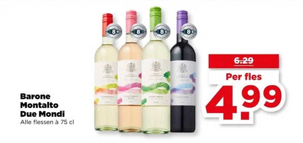 Barone Montalto Due Mondi Alle flessen à 75 cl
