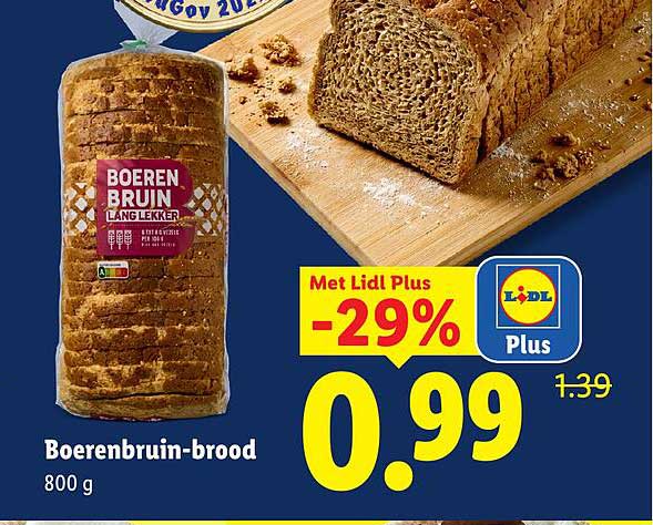 Boerenbruin-brood -29%