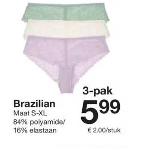 Brazilian 3-pak