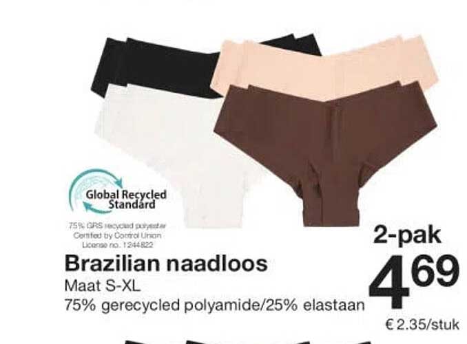 Brazilian naadloos