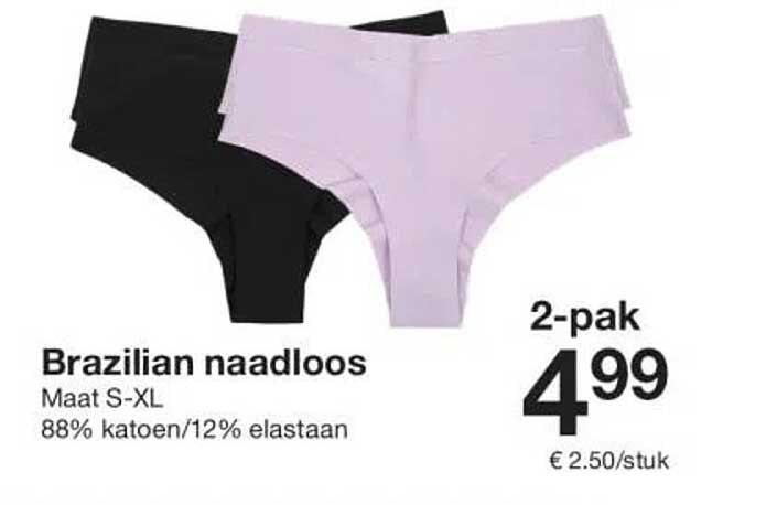Brazilian naadloos
