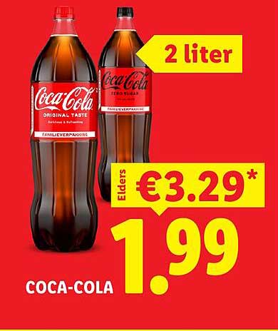 COCA-COLA 2 liter